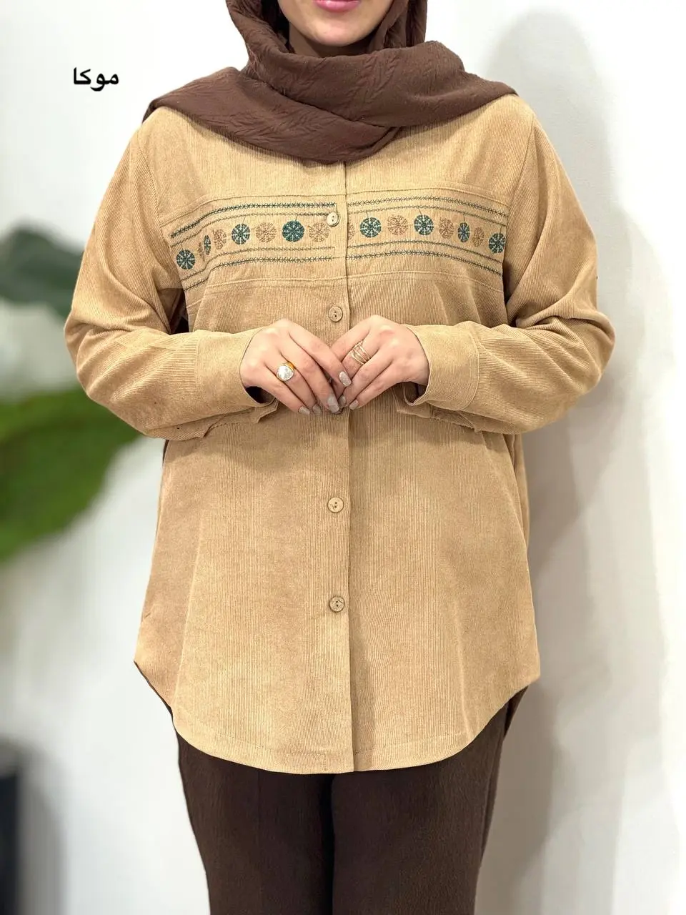 مانتو گلدوزی فریماه